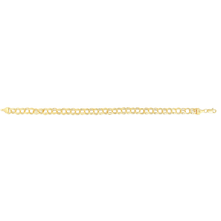 14K Yellow Gold Charm Bracelet