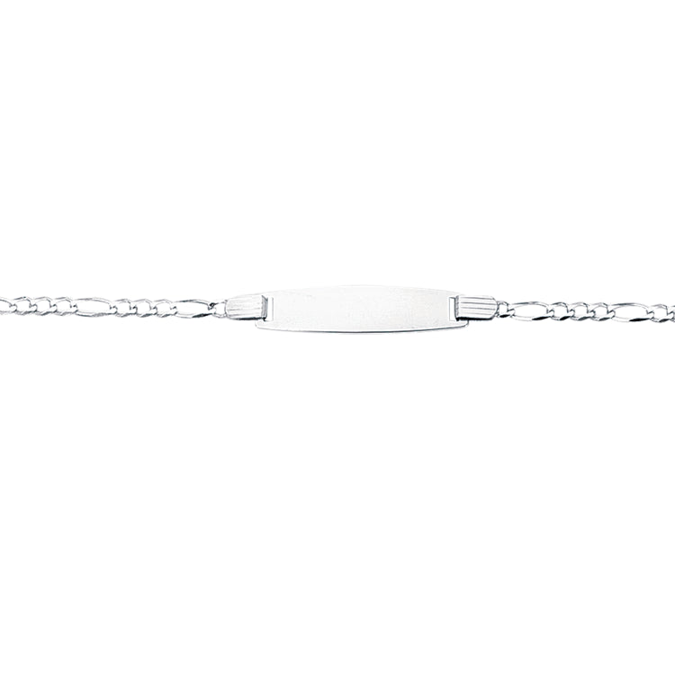 14K Gold Children'S Figaro Id Bracelet