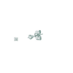 14K Gold .20Ct J-K/I1-I2 Round Diamond Stud Earring