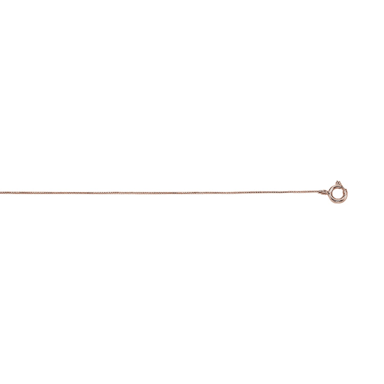 10K Gold .45Mm Classic Box Chain