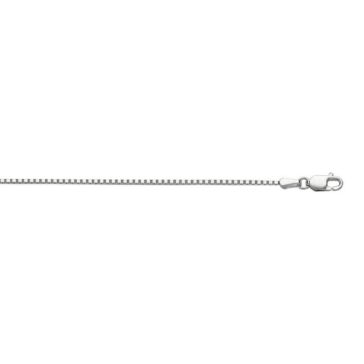 10K Gold 1.2Mm Octagonal Box Chain