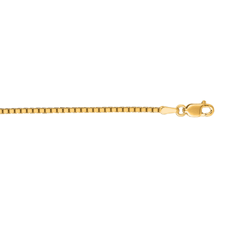 10K Gold 1.4Mm Classic Box Chain