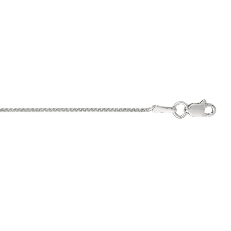 10K Gold 1.0Mm Wheat Chain