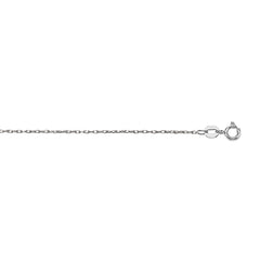 10K Gold .80Mm Machine Rope Chain Carded