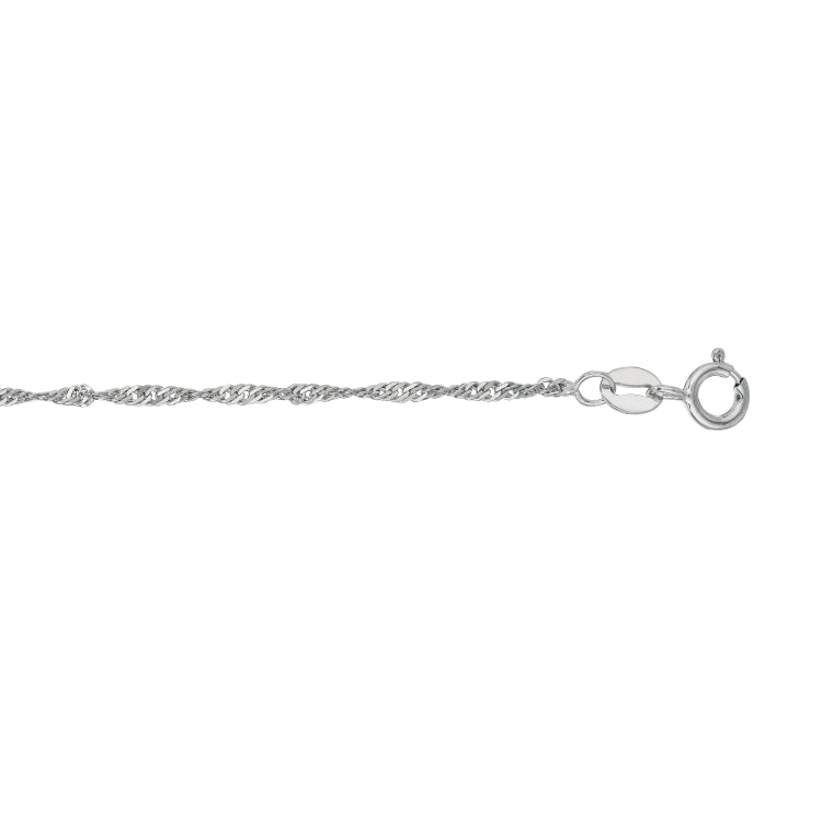 10K Gold 1.5Mm Singapore Chain