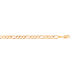 10K Gold 5.3Mm Figaro Chain