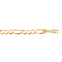10K Gold 7.9Mm Figaro Chain
