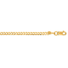 10K Gold 2.8Mm Comfort Curb Chain