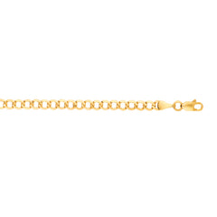 10K Gold 4.4Mm Lite Comfort Curb Chain