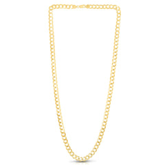 10K Gold 6.2Mm Lite Comfort Curb Chain
