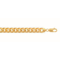 10K Gold 8Mm Semi-Solid Miami Cuban