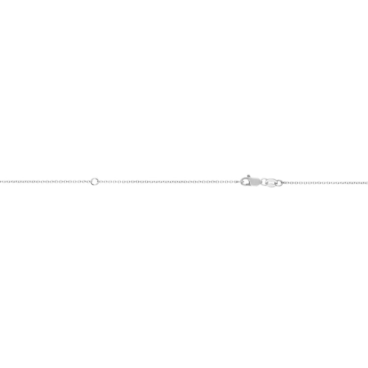 10K Gold 0.87Mm Extendable Diamond Cut Cable Chain