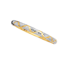 10K Gold 6Mm Diamond Cut & Polished Bracelet