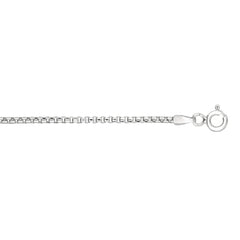 Silver 1.1Mm Round Box Chain