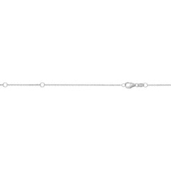 Silver 1.2Mm Extendable Cable Chain