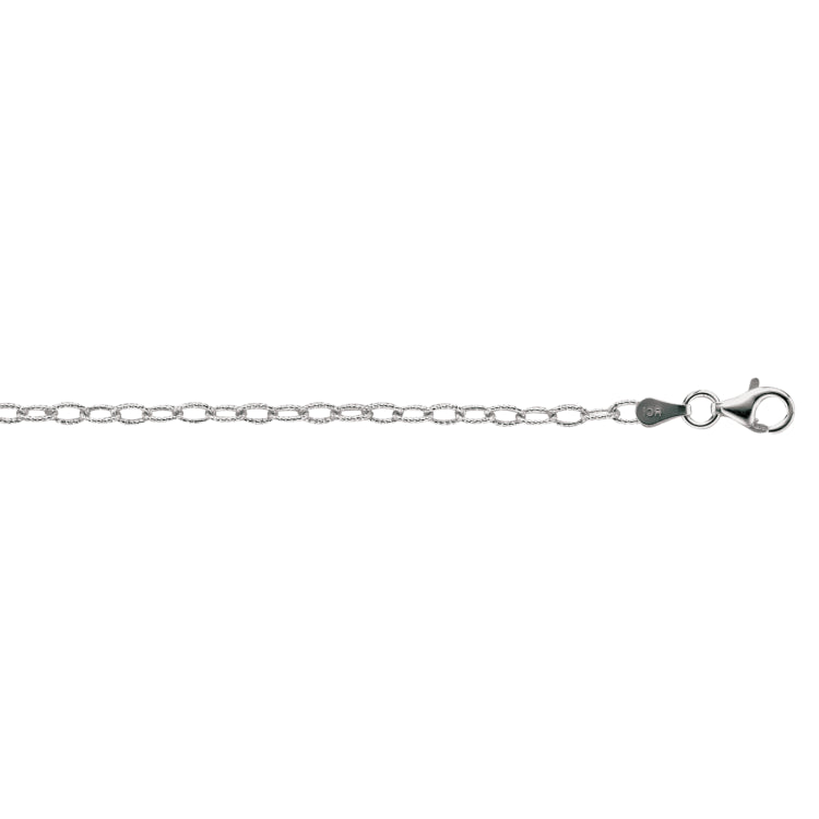 Silver 2.8Mm Rolo Chain