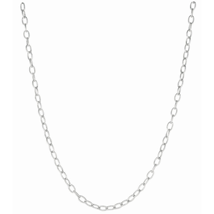 Silver 3.8Mm Rolo Chain