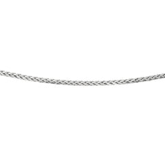 Silver 3.80Mm Semi-Solid Wheat Chain