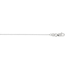 Silver 1Mm Bead Chain