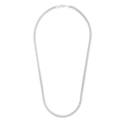 Silver 5.6Mm Miami Cuban Chain