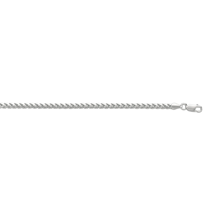 Silver 3.15Mm Round Franco Chain