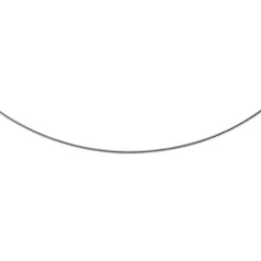 Silver 1.85Mm Round Omega Chain