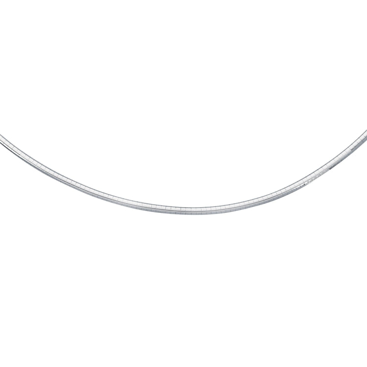 Silver 3Mm Omega Chain