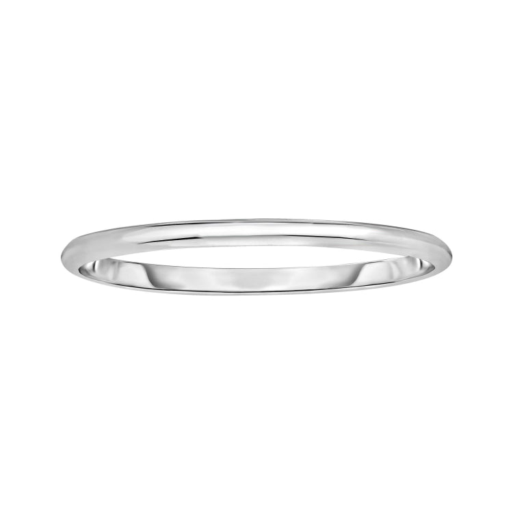 Silver 5Mm Bangle