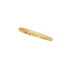 10K Gold 4Mm Diamond Cut Bangle