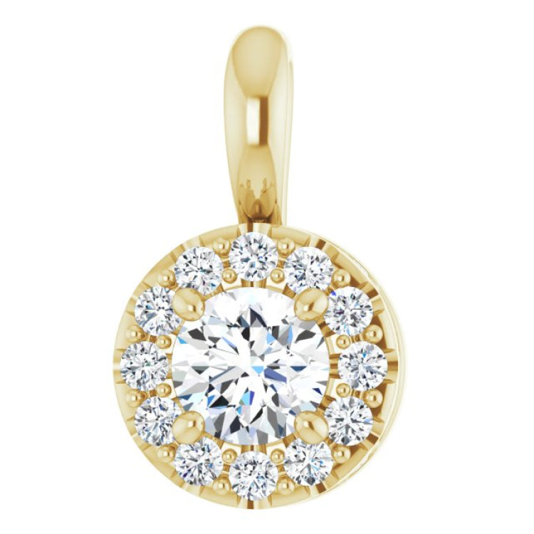 Halo-Style Pendant
