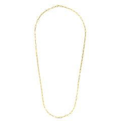 14K Gold 4.2Mm Paperclip Chain