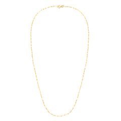 14K Gold 1.4Mm Mirror Rolo Chain