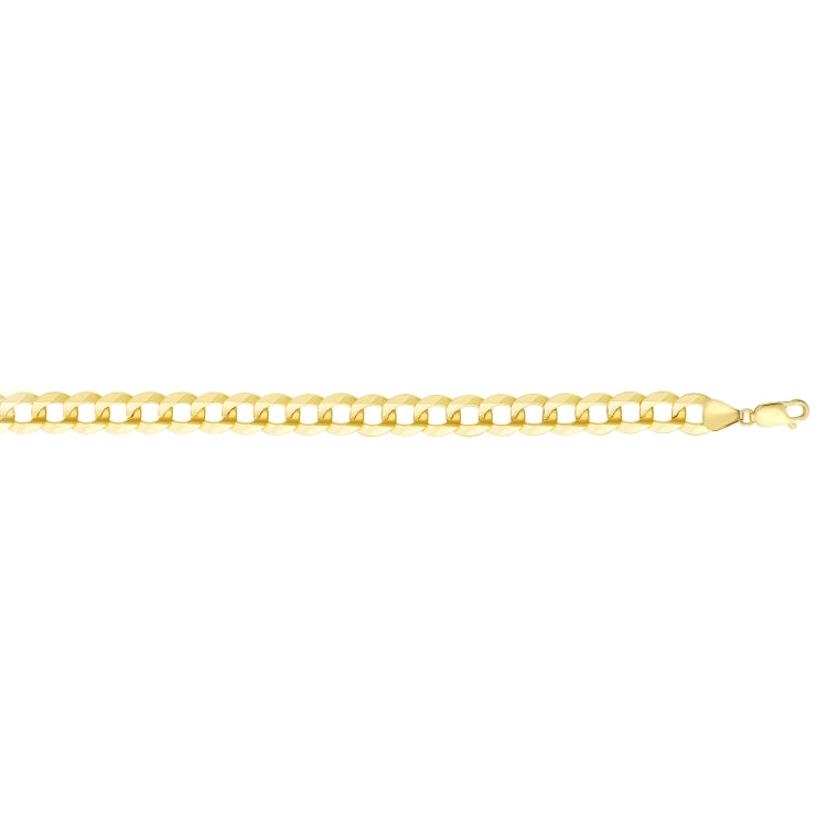 14K Gold 11.23Mm Comfort Curb Chain