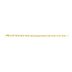 14K Men'S Fancy Anchor Link Chain