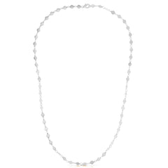 14K Gold Round Mirror Chain