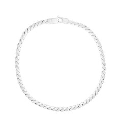 14K Gold Fancy Twisted Link Bracelet