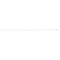 Silver 2Mm Coffee Bean Chain