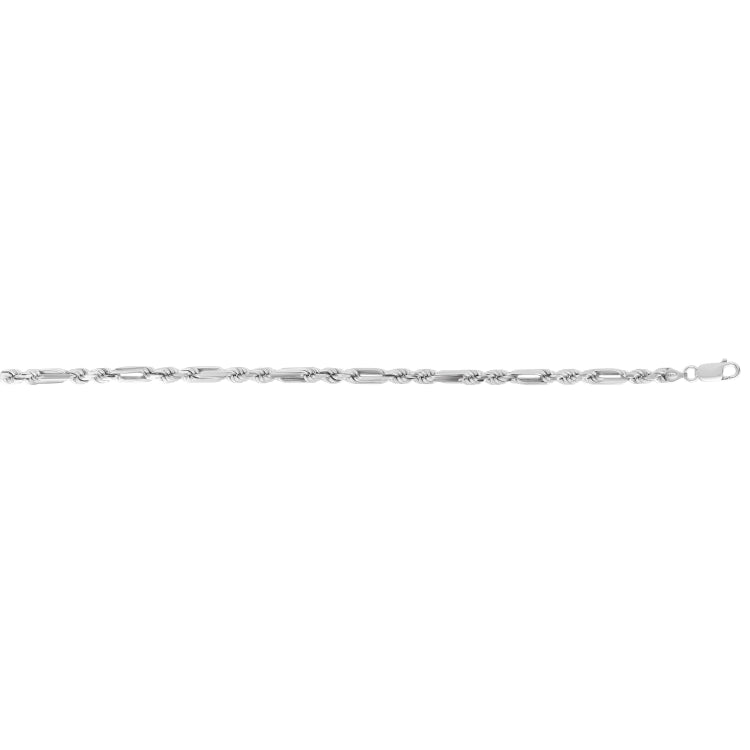 Silver 4.7Mm Figarope Chain