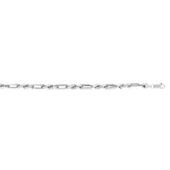 Silver 6Mm Figarope Chain