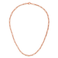 14K Gold 4.2Mm Paperclip Chain