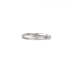 14K Gold 8Mm Floral Leaf Design Bangle