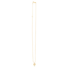14K Gold Padlock Necklace