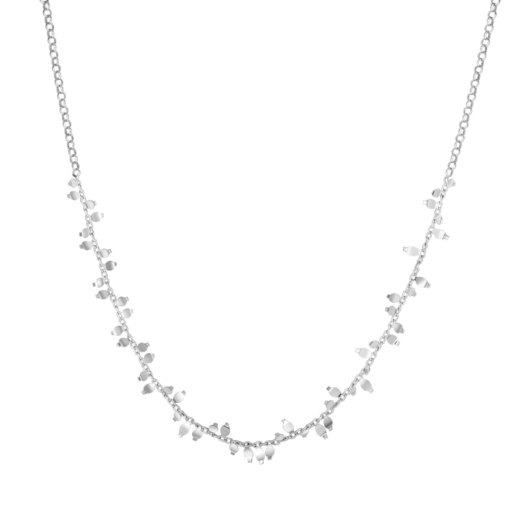 Silver Flora Necklace